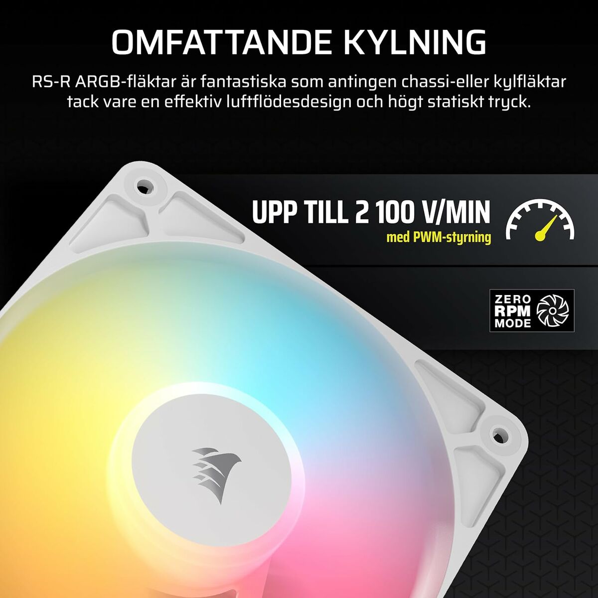 Ventilador de Caja Corsair 540141 Ø 12 cm (3 Unidades)