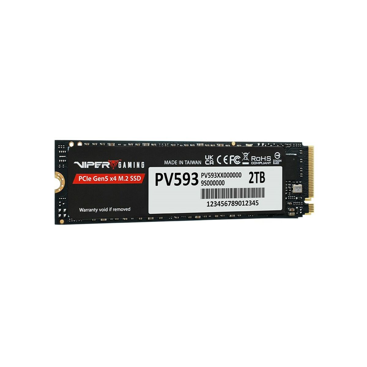 Disco Duro Patriot Memory PV593P2TBM28H 2 TB SSD