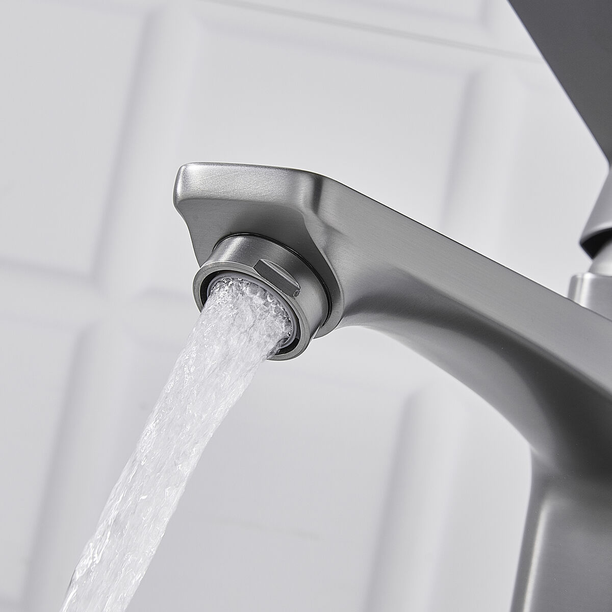 Grifo Monomando Fontastock Acero Inoxidable Zinc Aleación de Zinc Alto