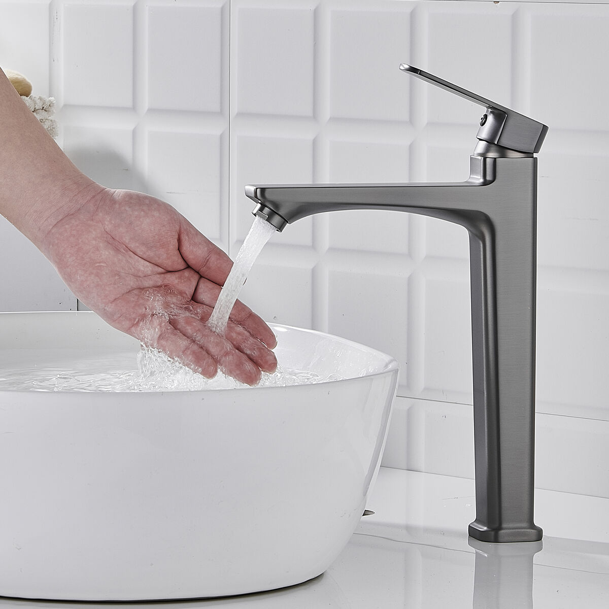 Grifo Monomando Fontastock Acero Inoxidable Zinc Aleación de Zinc Alto