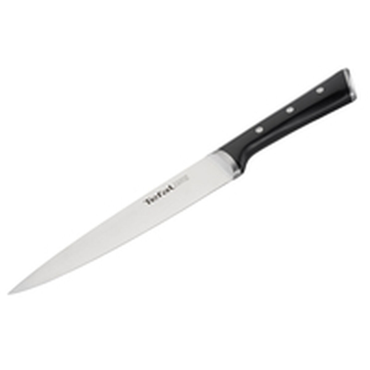 Cuchillo de Cocina Tefal K23207 Negro 7" Acero Inoxidable 20 cm