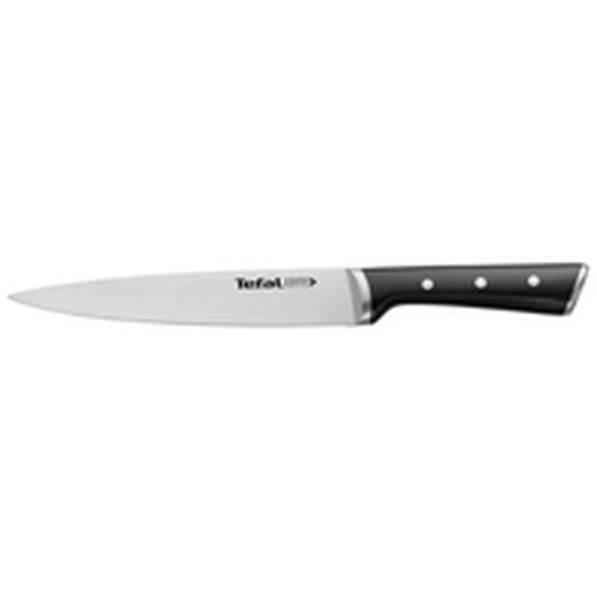 Cuchillo de Cocina Tefal K23207 Negro 7" Acero Inoxidable 20 cm