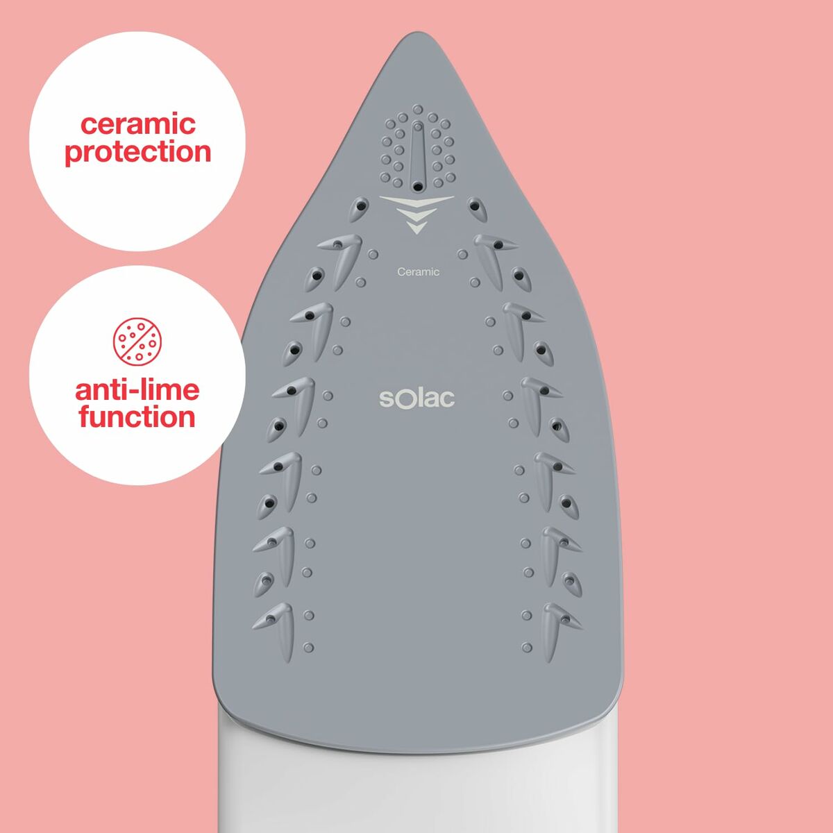 Plancha de Vapor Solac PV2001 2200 W