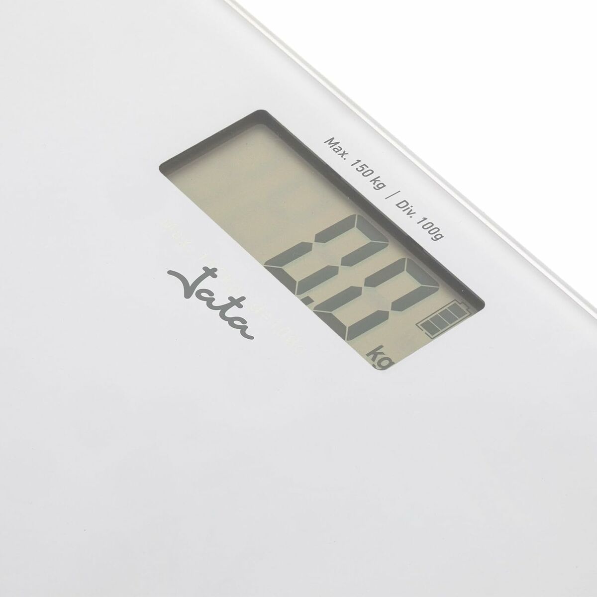 Báscula Digital de Baño JATA HBAS1907 Blanco Cristal Templado 150 kg 180 kg