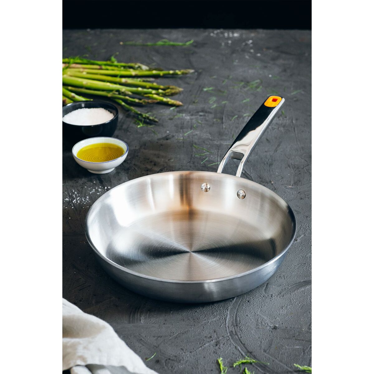 Sartén BRA EFFICIENT IX 20 Gris Acero Inoxidable Ø 20 cm