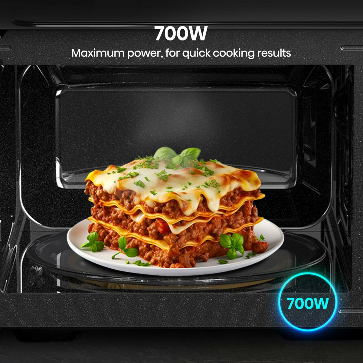 Microondas Hisense H20MOBP1HI Negro 700 W 20 L