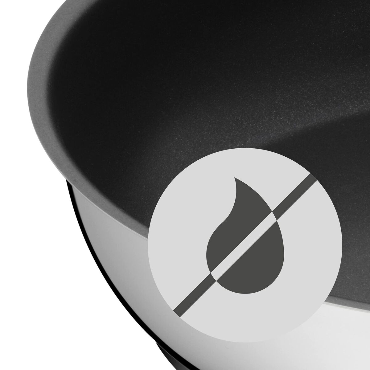 Sartén WMF DEVIL      20CM Negro Acero Inoxidable 200 mm Ø 20 cm