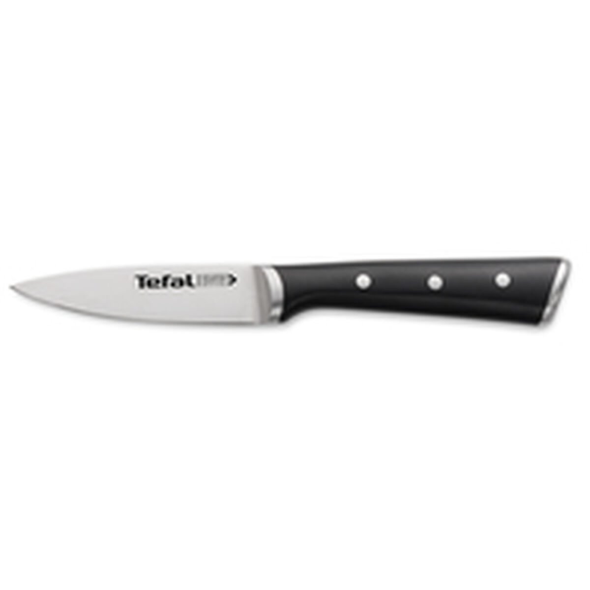 Cuchillo de Cocina Tefal K2320514 ICE FO Negro Acero Inoxidable 9 cm
