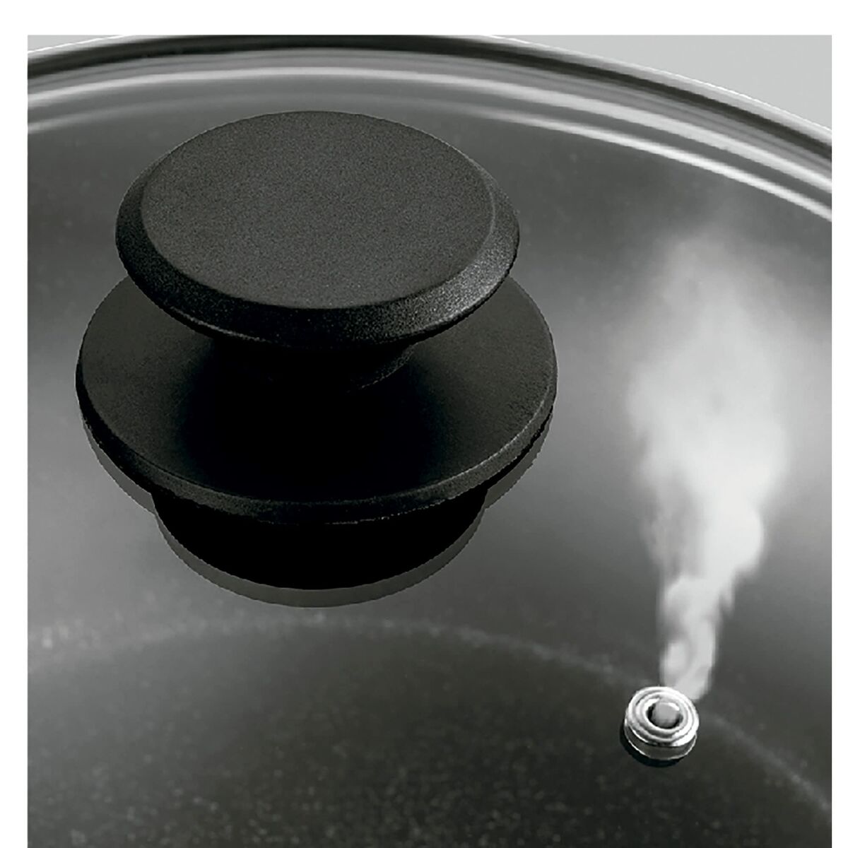 Olla con Tapa Fagor VIVANT 20 NEGRA Negro Aluminio 6 L