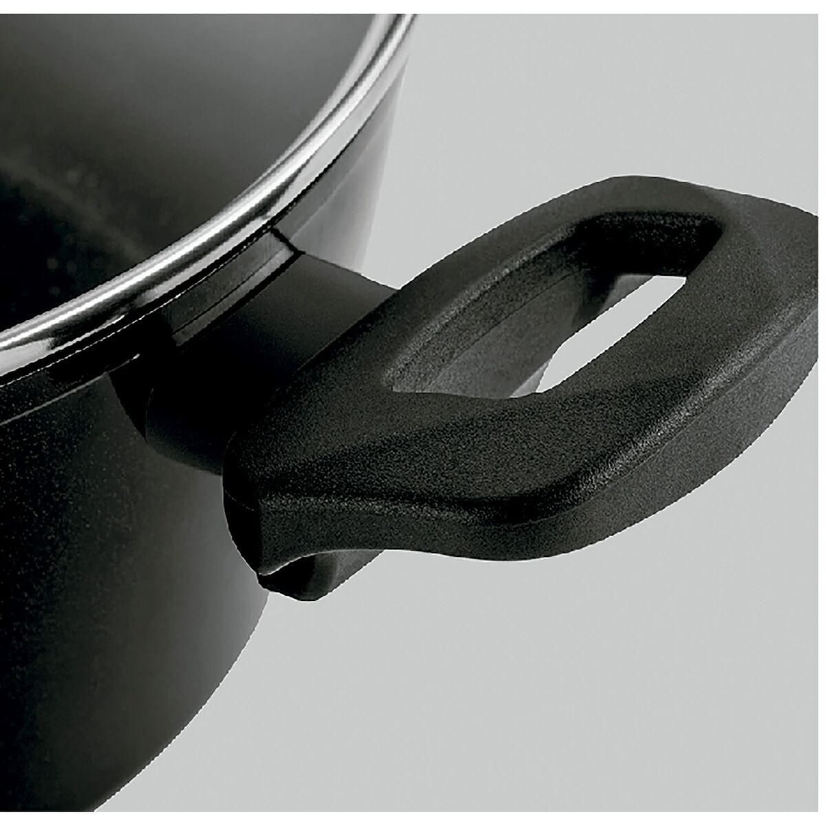 Olla con Tapa Fagor VIVANT 20 NEGRA Negro Aluminio 6 L