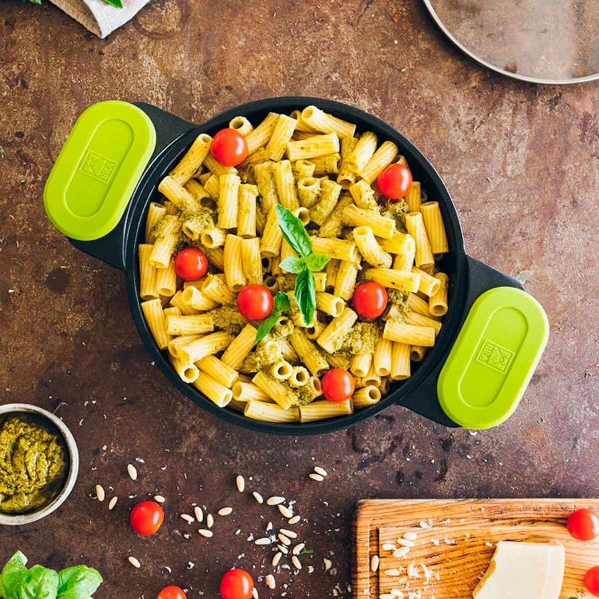 Cacerola BRA FOODIE     24CM Negro Ø 24 cm