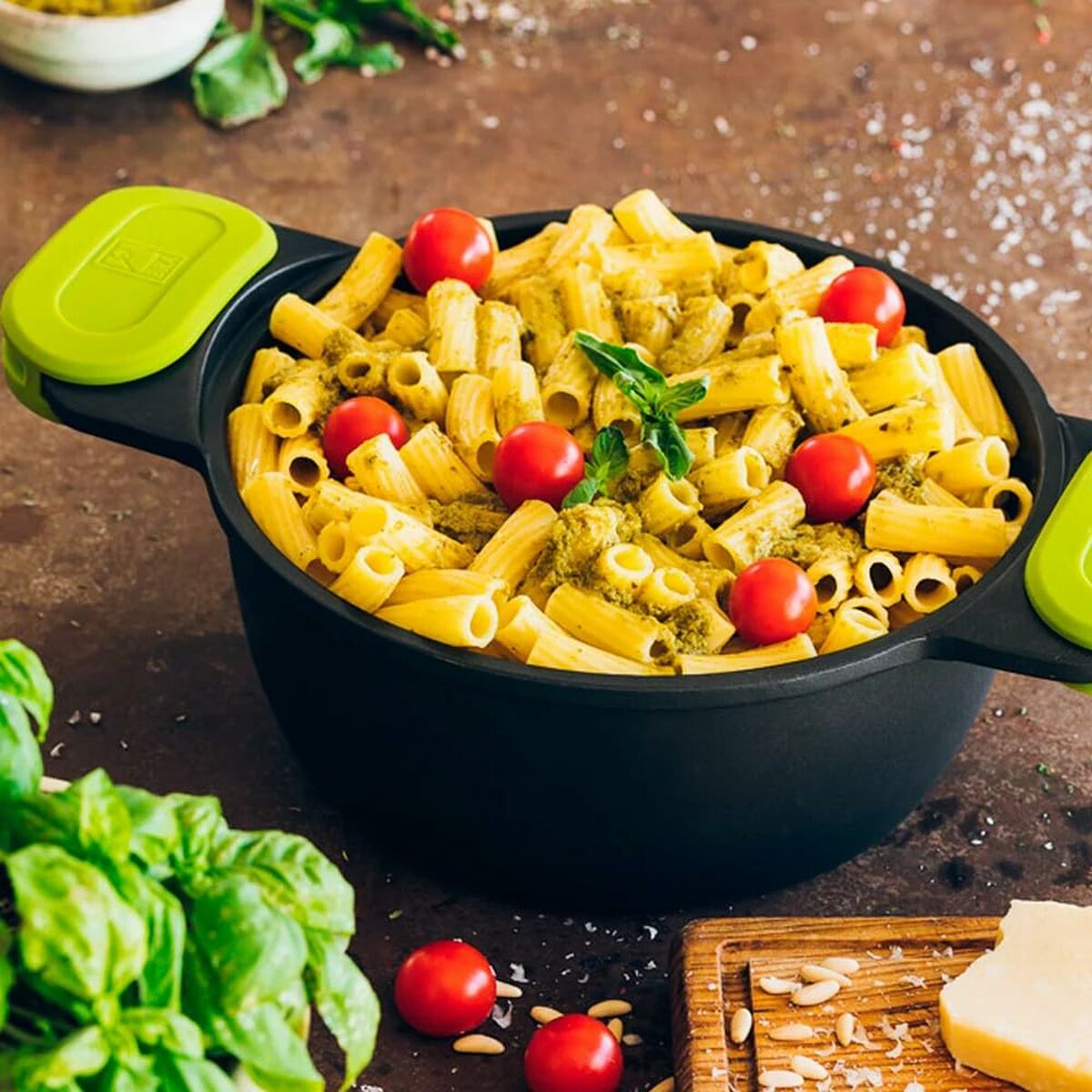 Cacerola BRA FOODIE     24CM Negro Ø 24 cm