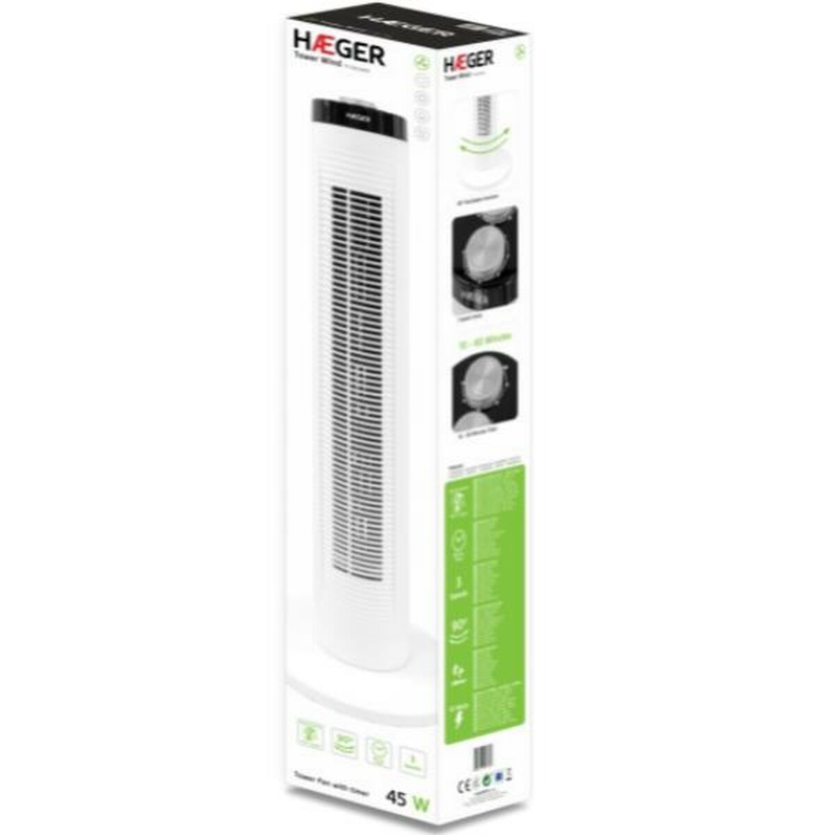 Ventilador Torre Haeger TF-032.004A (Reacondicionado A)