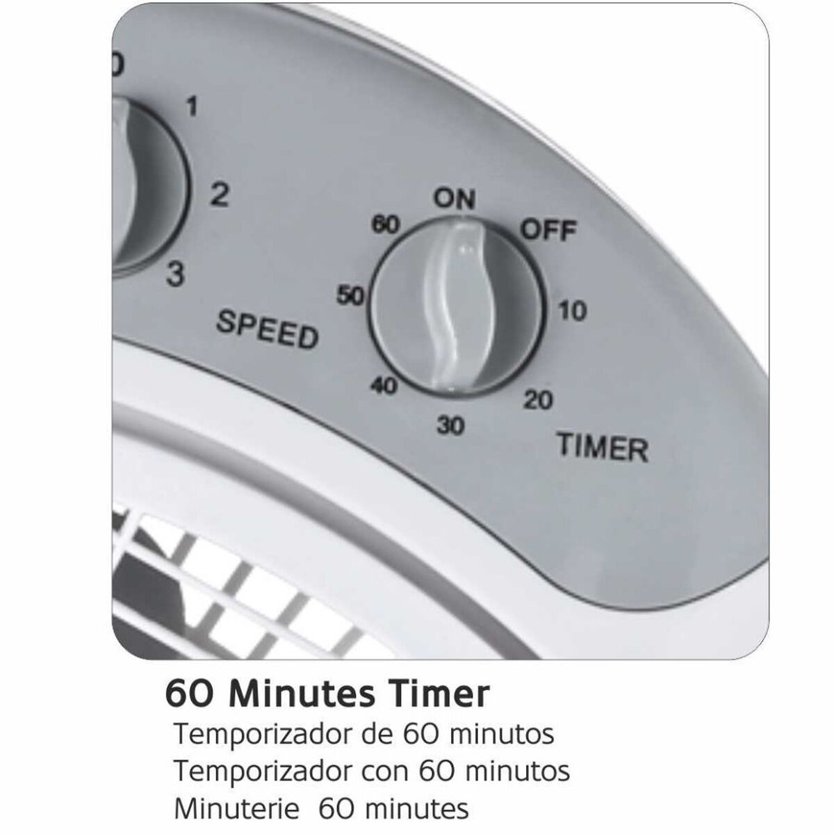 Ventilador de Suelo Haeger FF012004A Blanco (Reacondicionado A)