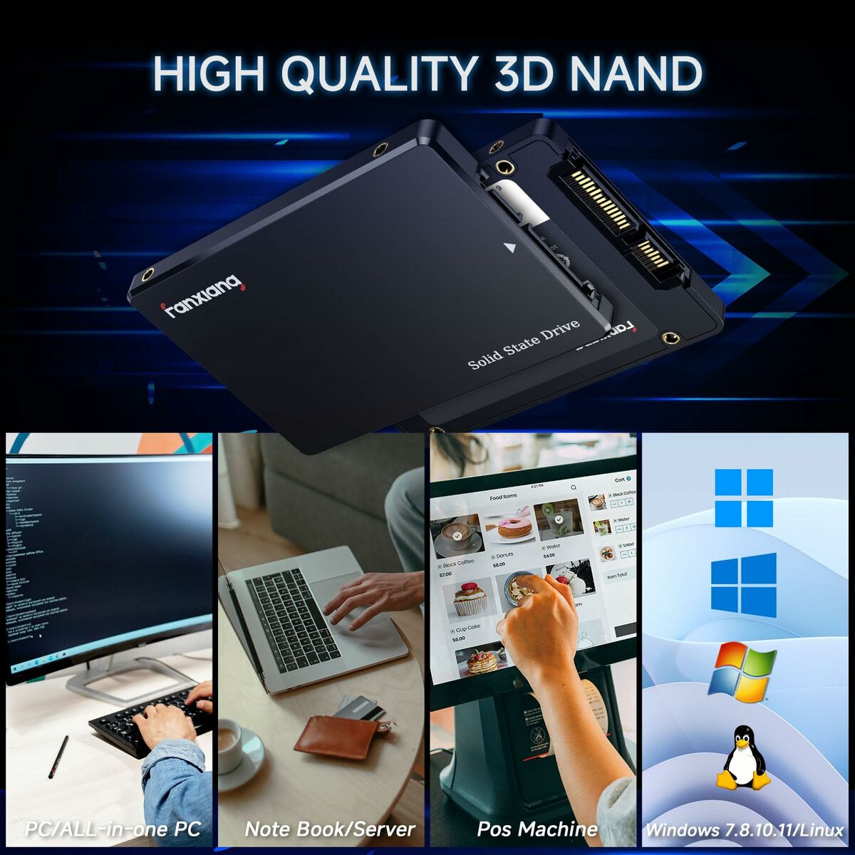 Disco Duro Crucial CT4000P310SSD8 4 TB SSD