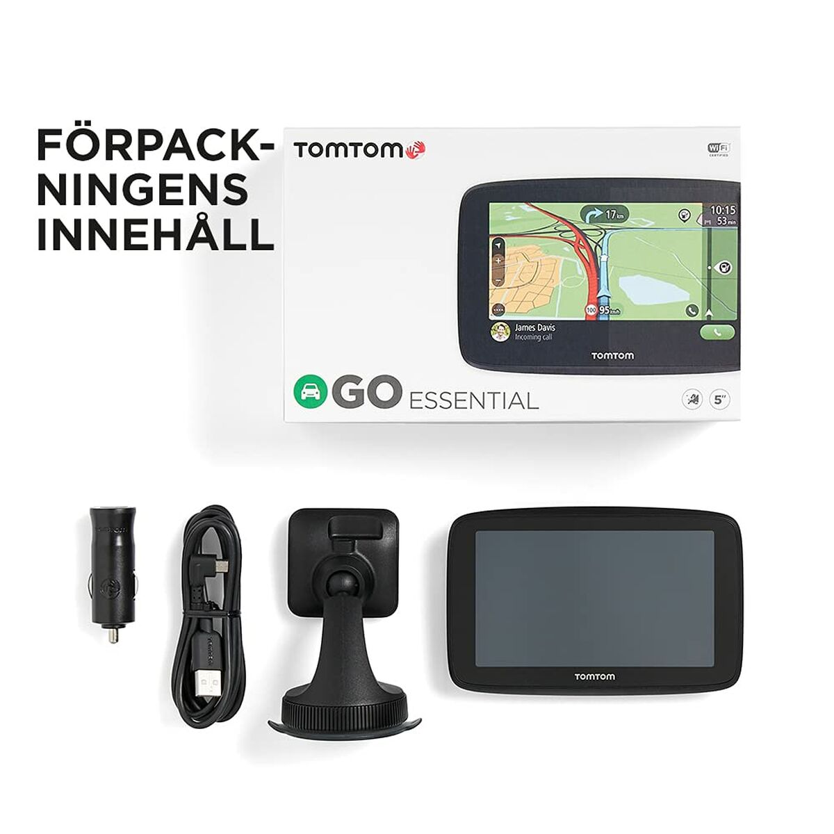 Navegador GPS TomTom 4PN50 5" Negro