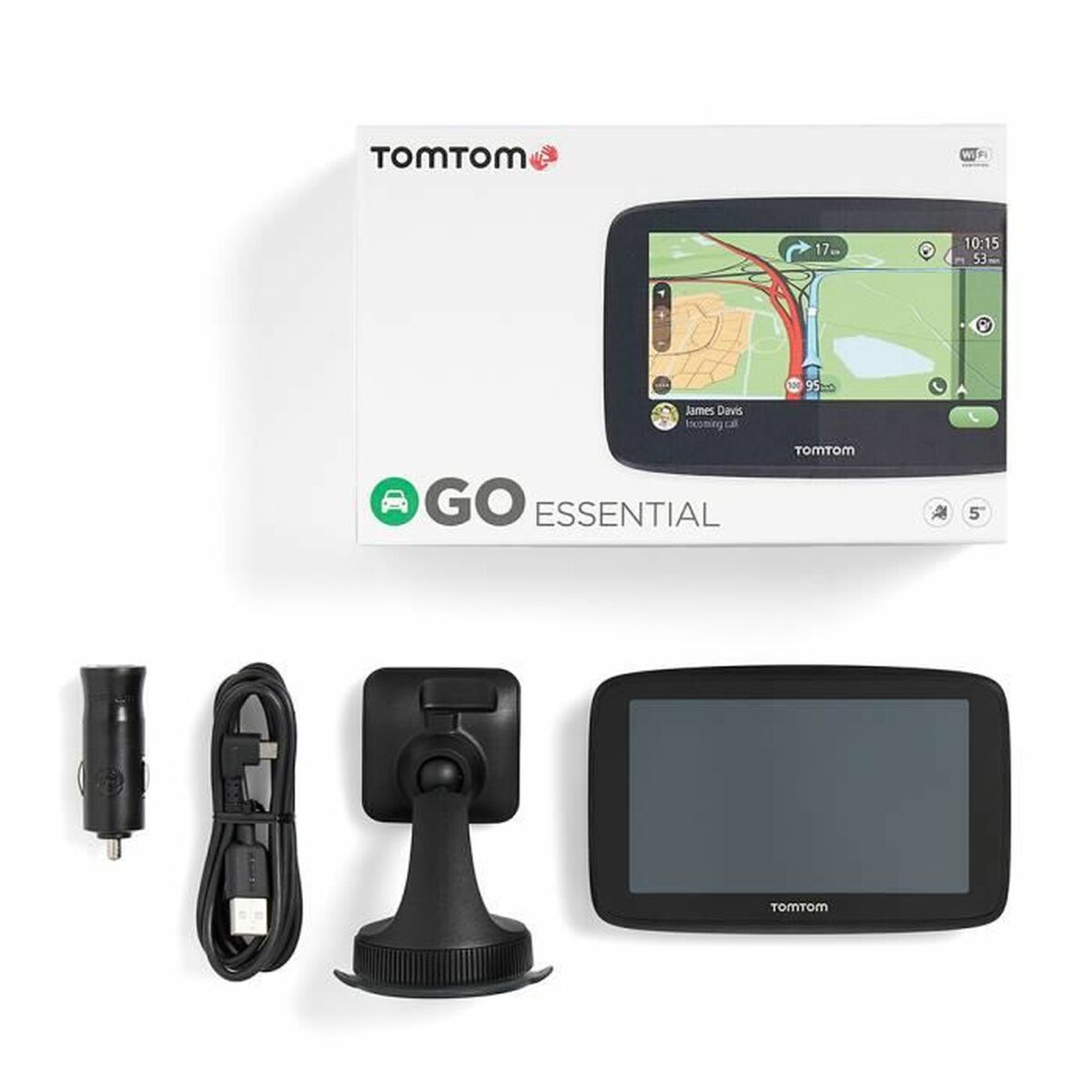 Navegador GPS TomTom 4PN50 5" Negro