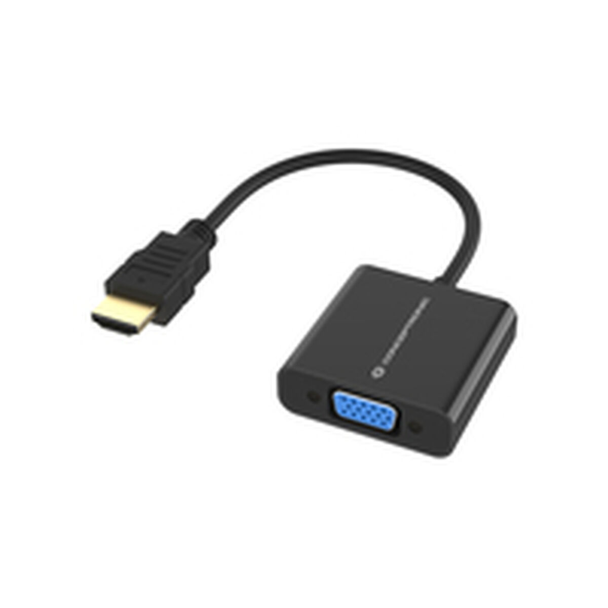 Adaptador HDMI a VGA Conceptronic 1080P Negro 25 cm