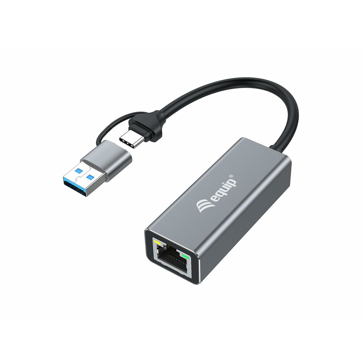 Adaptador USB-C a Red RJ45 Equip 133495