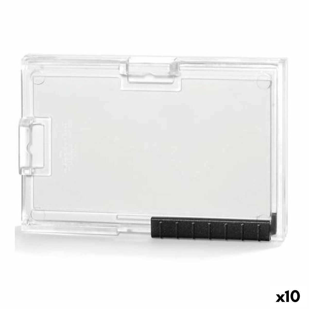 Funda para Tarjeta Identificativa Durable PUSHBOX DUO Transparente Plástico 5,4 x 8,7 cm (10 Unidades)