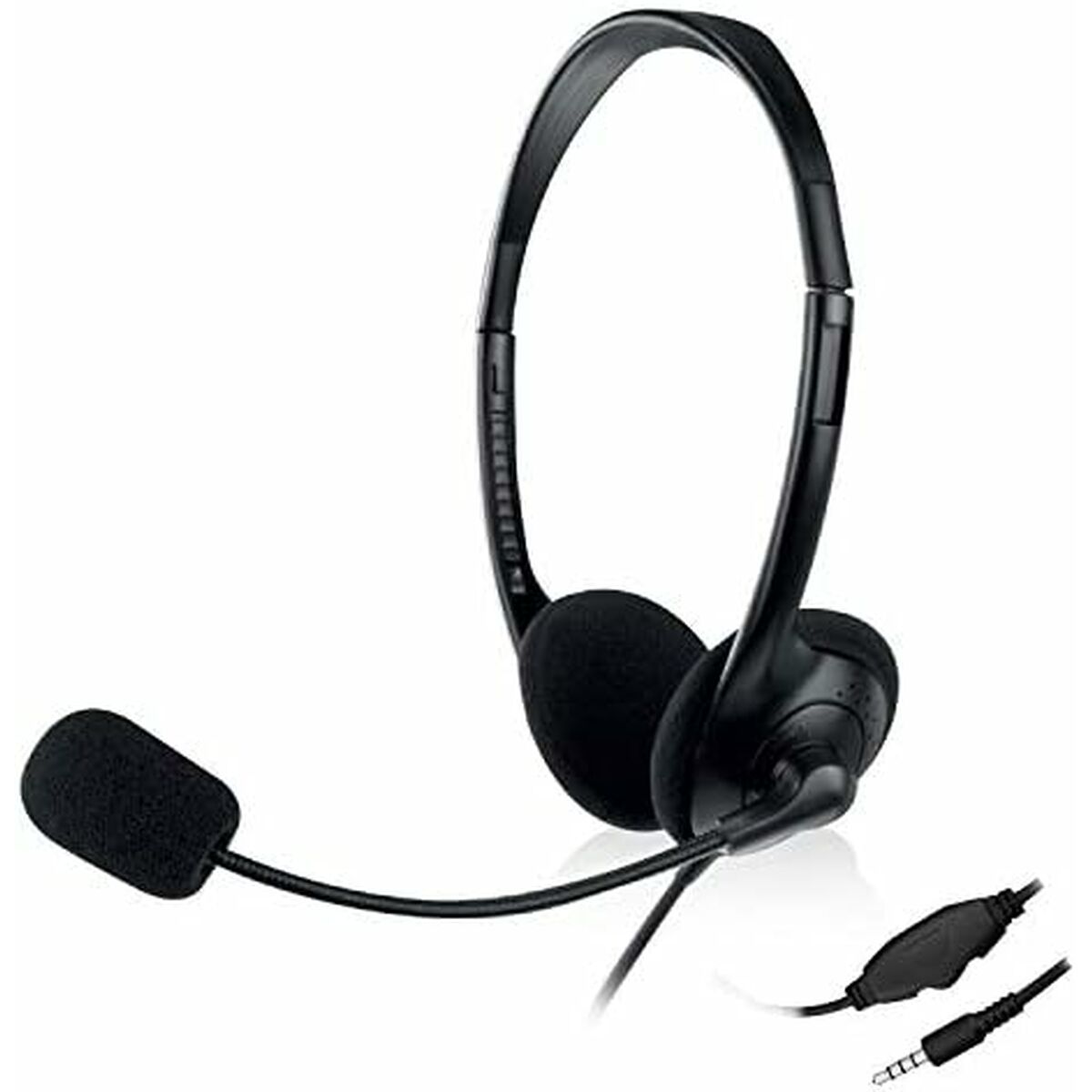 Auriculares con Micrófono Ewent EW3567 Negro (1 unidad)