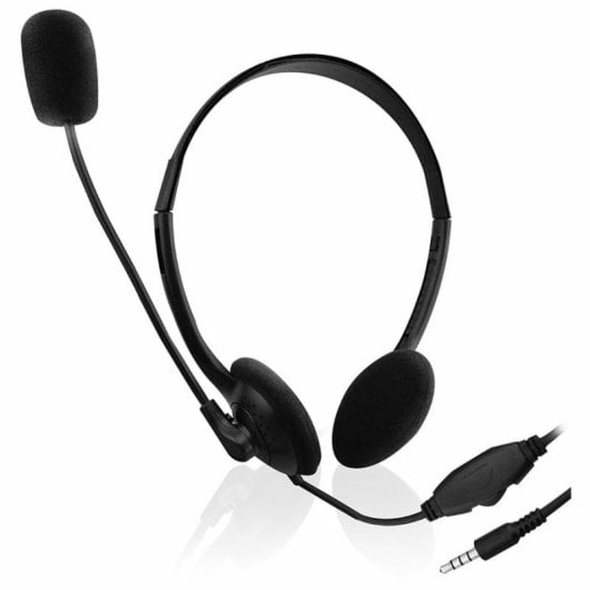 Auriculares con Micrófono Ewent EW3567 Negro (1 unidad)