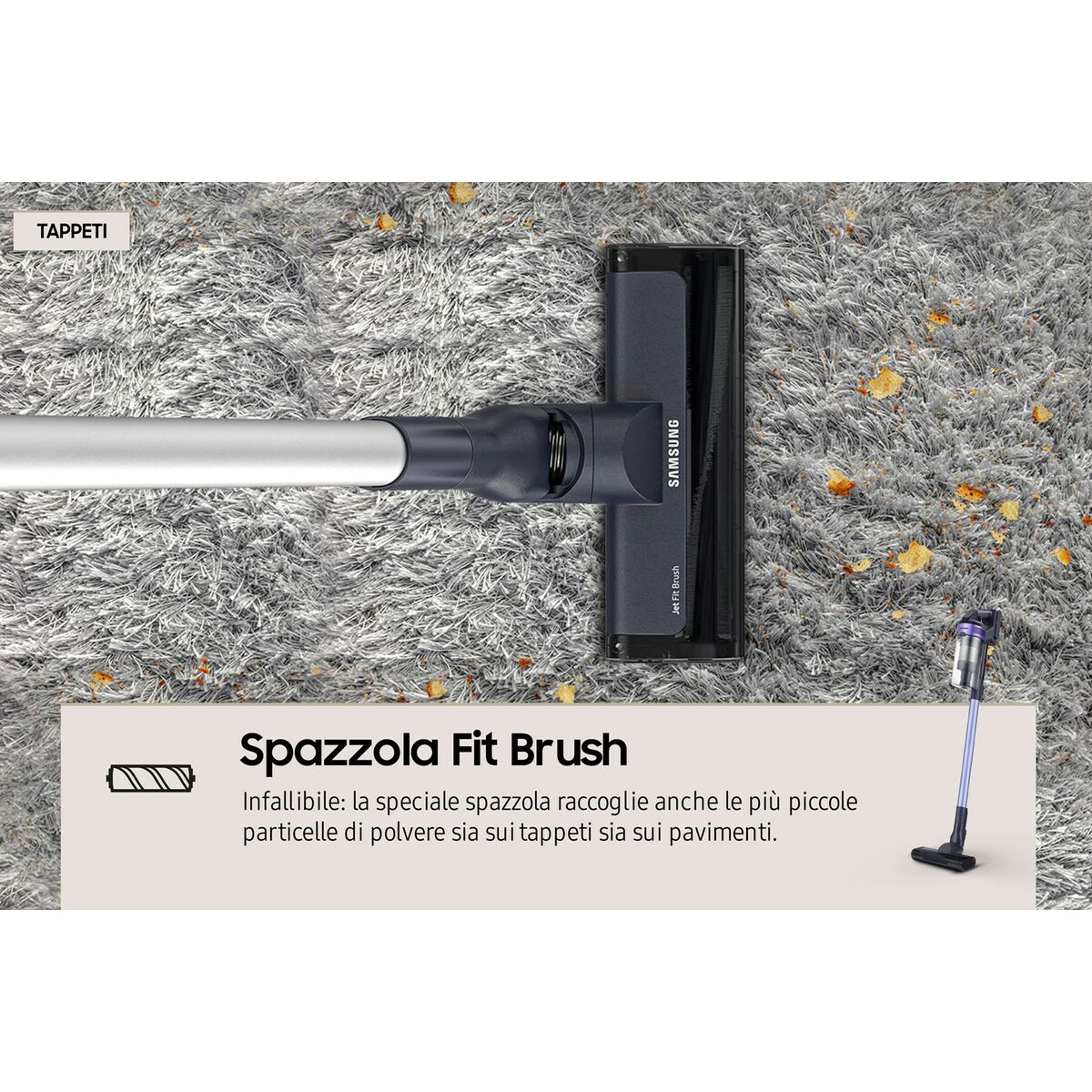 Aspirador Escoba Samsung VS15A6031R4/ET 150 W