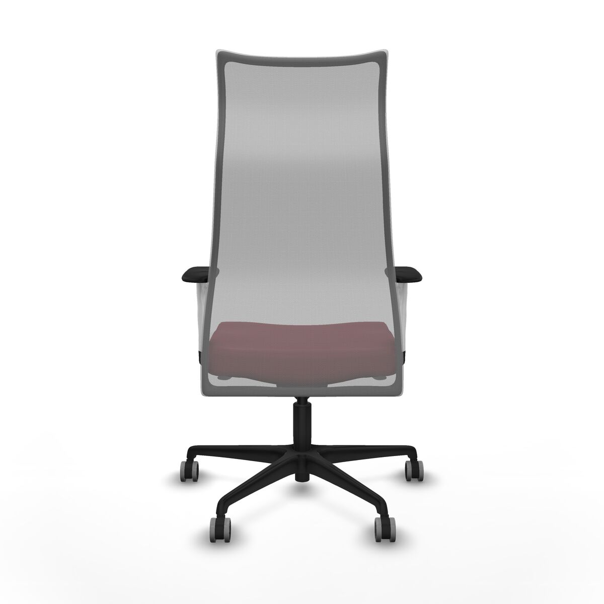 Silla de Oficina Albacete Piqueras y Crespo B1B036G Granate