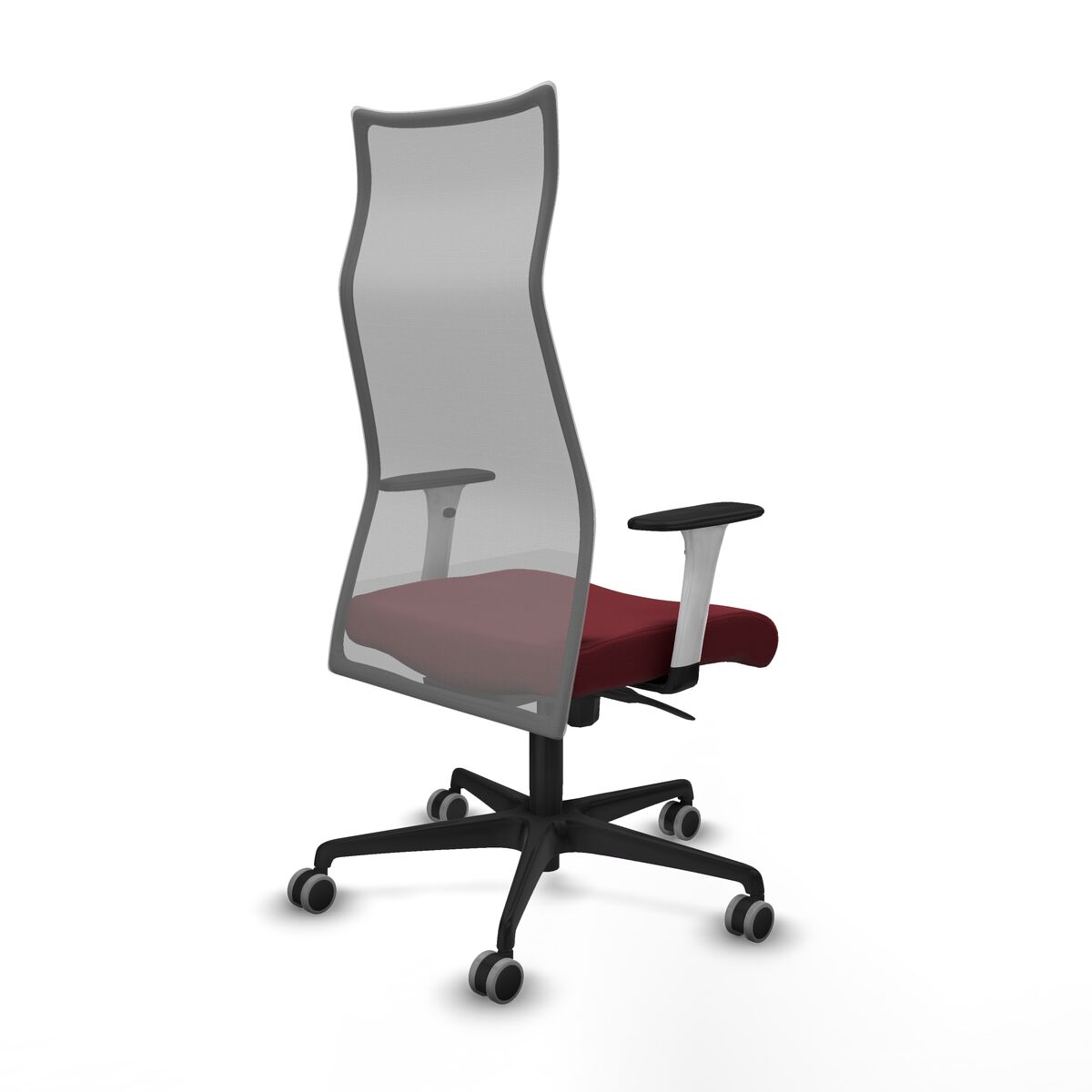 Silla de Oficina Albacete Piqueras y Crespo B1B036G Granate