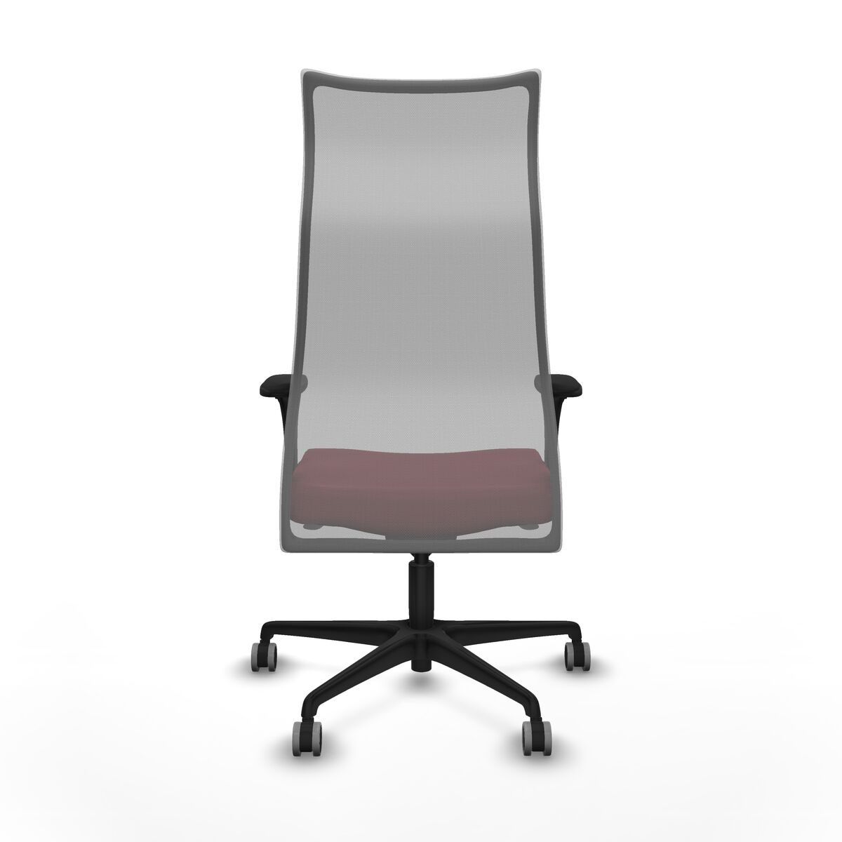 Silla de Oficina Albacete Piqueras y Crespo B1C036G Granate