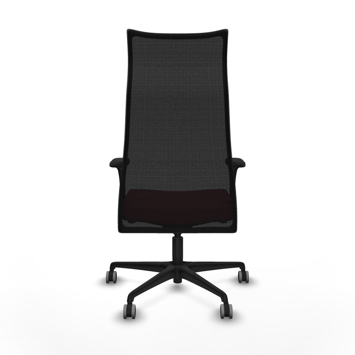 Silla de Oficina Albacete Piqueras y Crespo B1C036G Granate