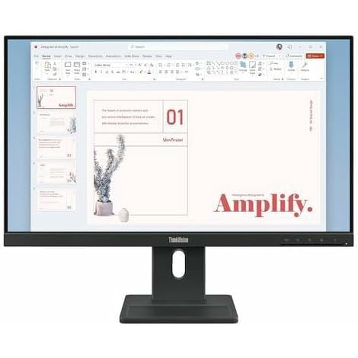 Monitor Lenovo 64BAMAT1EU 23,8" 22" Full HD