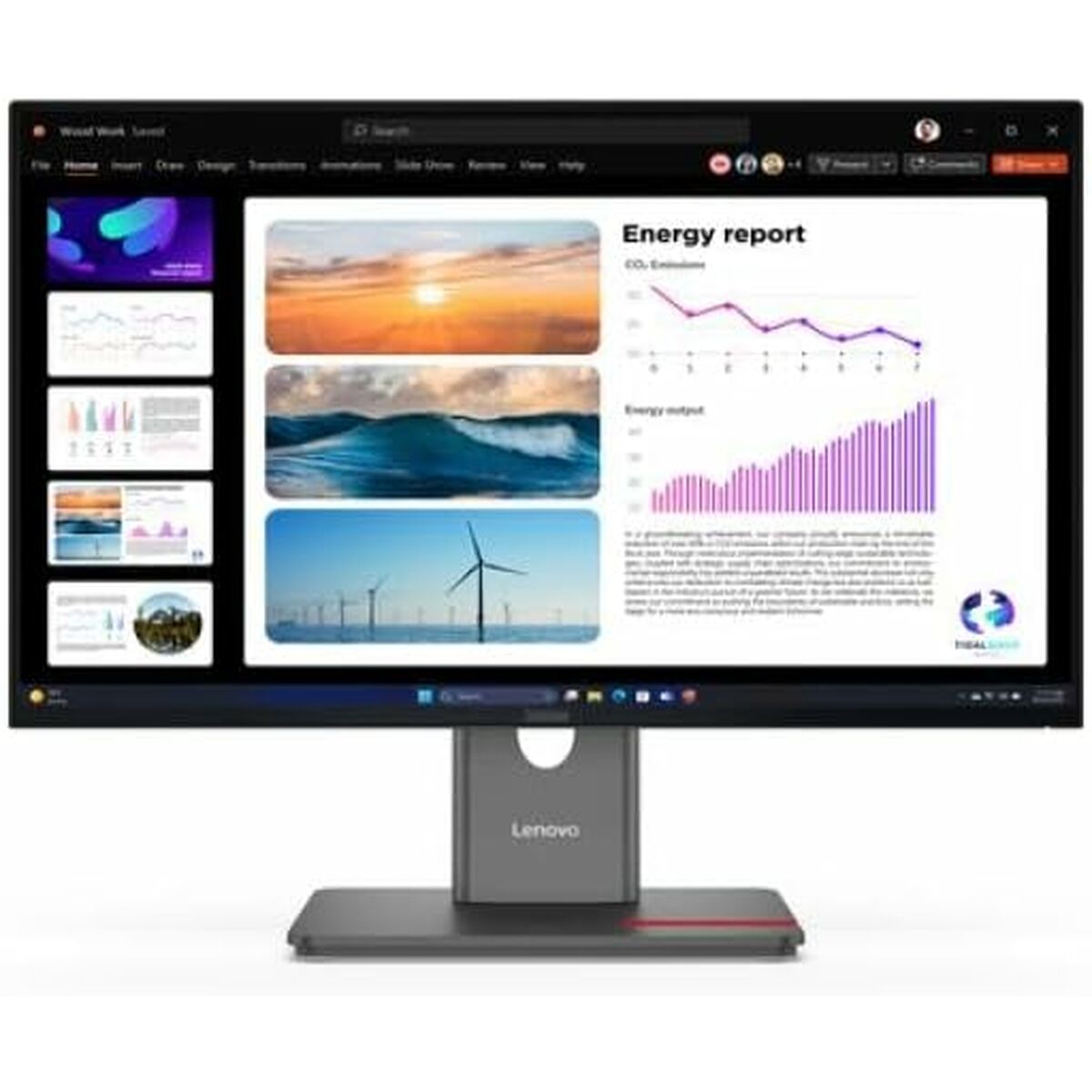 Monitor Lenovo 64B2GAT1EU 23,8" 22" LCD Quad HD
