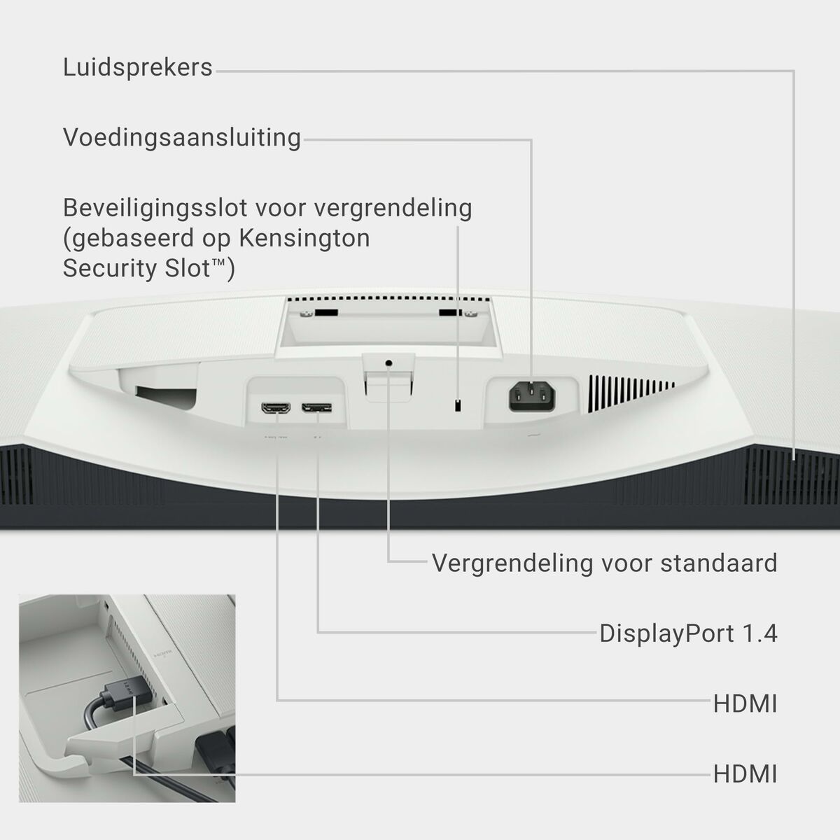 Monitor Dell S3225QS 31,5" 4K Ultra HD