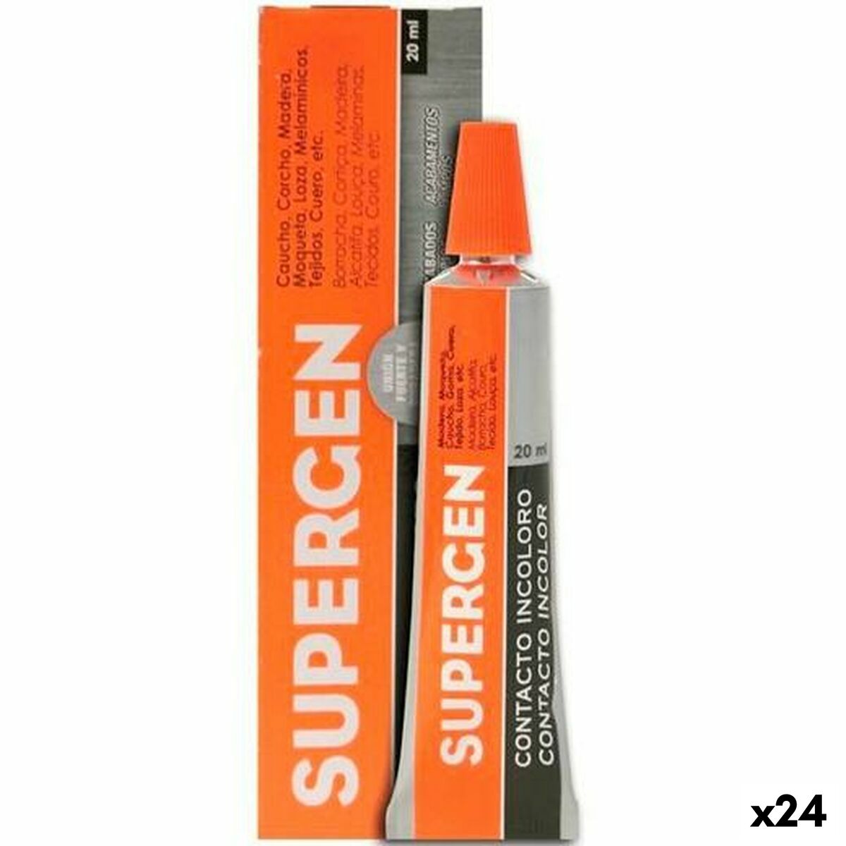 Adhesivo de contacto SUPERGEN 20 ml (24 Unidades)