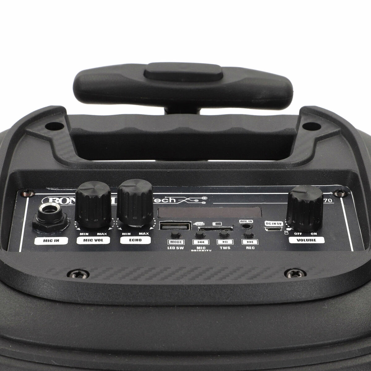 Altavoz con Micrófono Karaoke Bontempi Plástico 27 x 40 x 25 cm (2 Unidades)