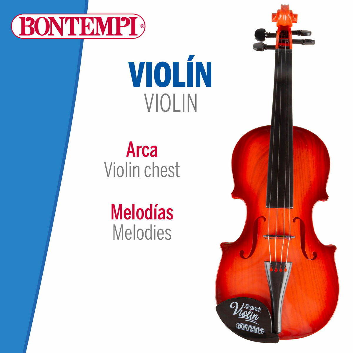 Violín Bontempi 13 x 40 x 5 cm Eléctrico (4 Unidades)