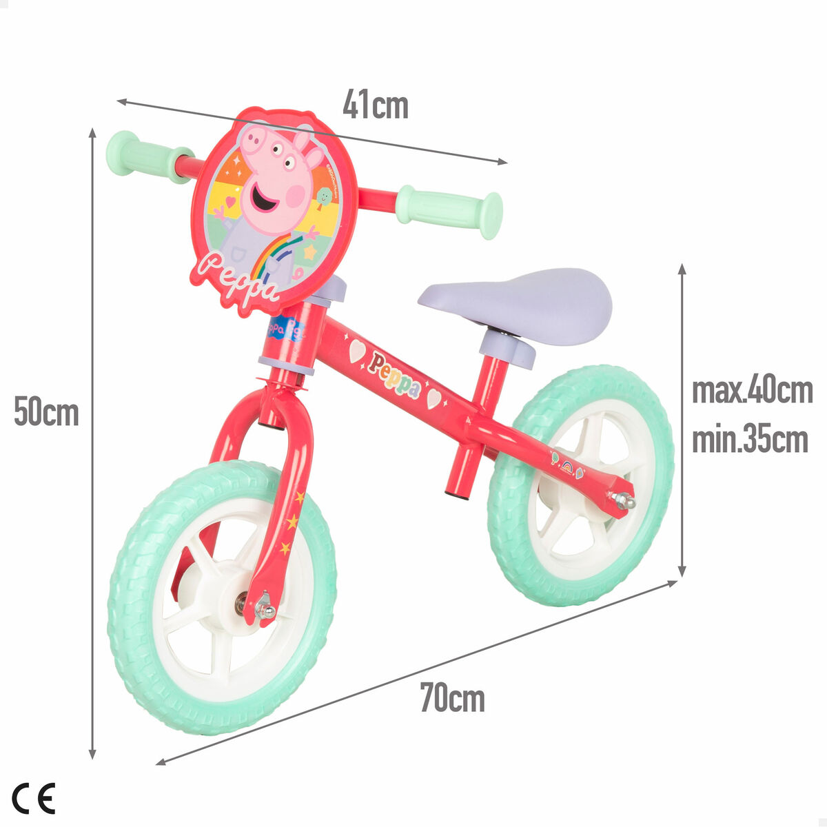 Bicicleta Infantil Peppa Pig