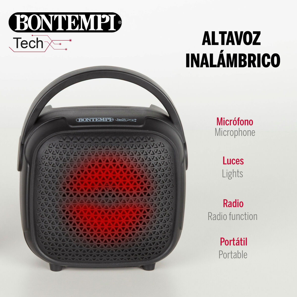 Altavoz con Micrófono Karaoke Bontempi