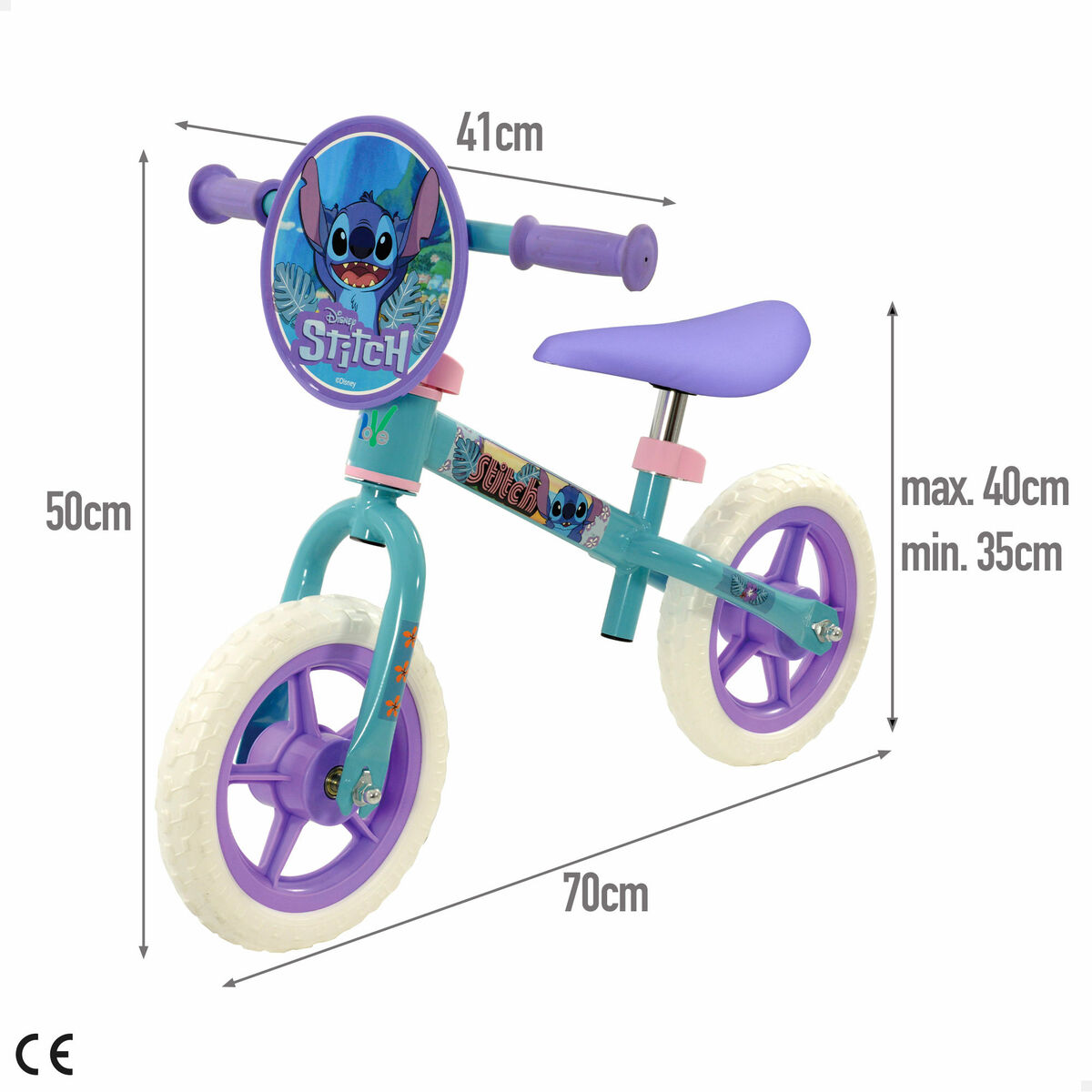 Bicicleta Infantil Stitch