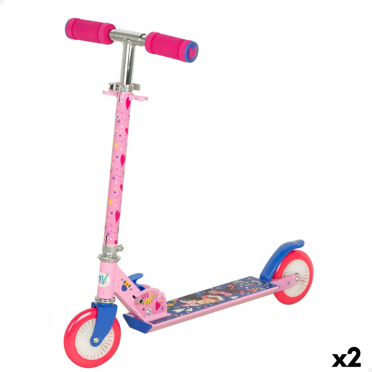 Patinete Scooter Minnie Mouse (2 Unidades)