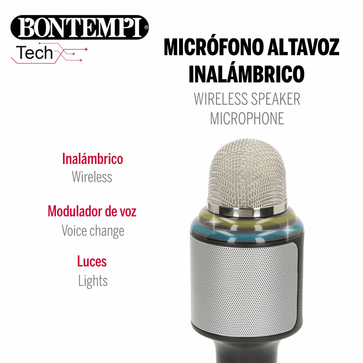 Micrófono Karaoke Bontempi
