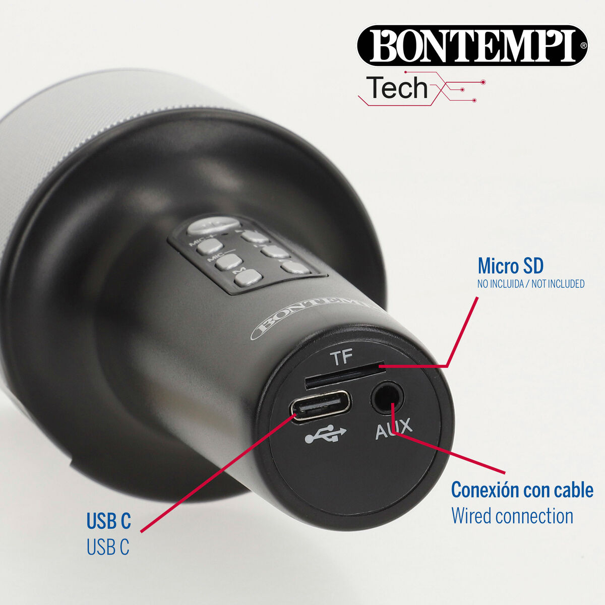 Micrófono Karaoke Bontempi