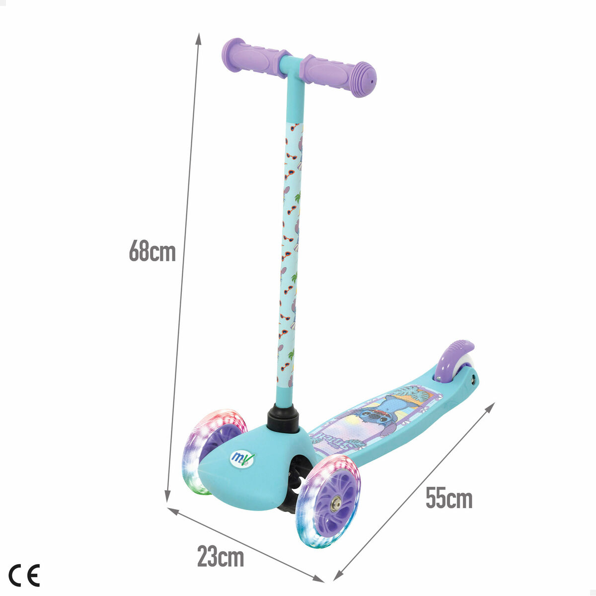 Patinete Scooter Stitch (2 Unidades)