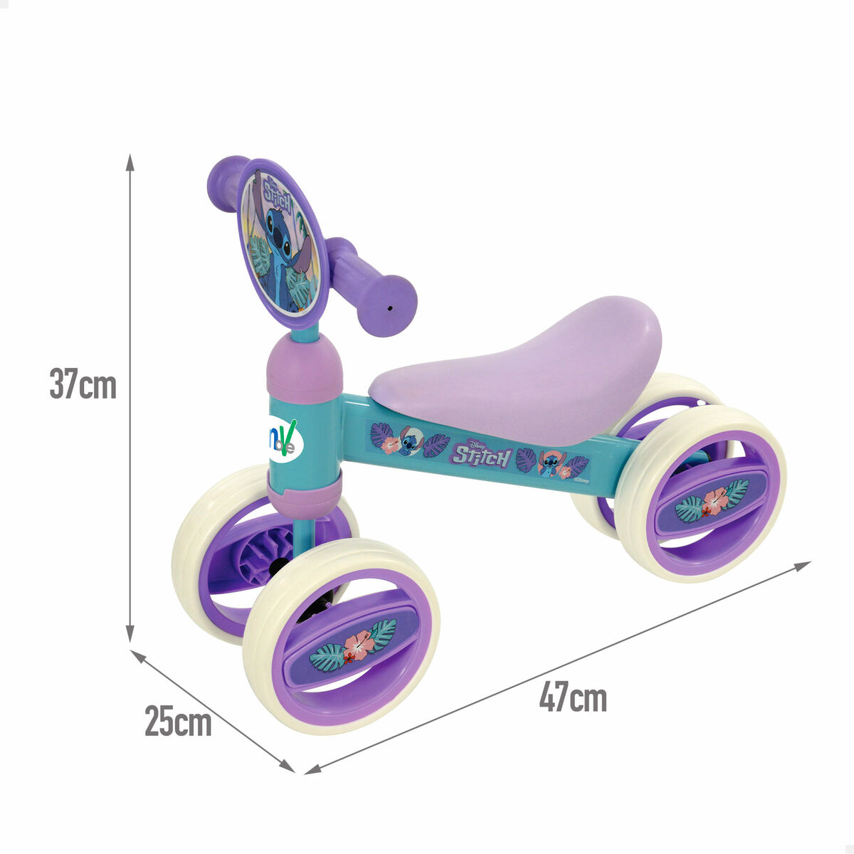 Triciclo Stitch 47 x 37 x 25 cm