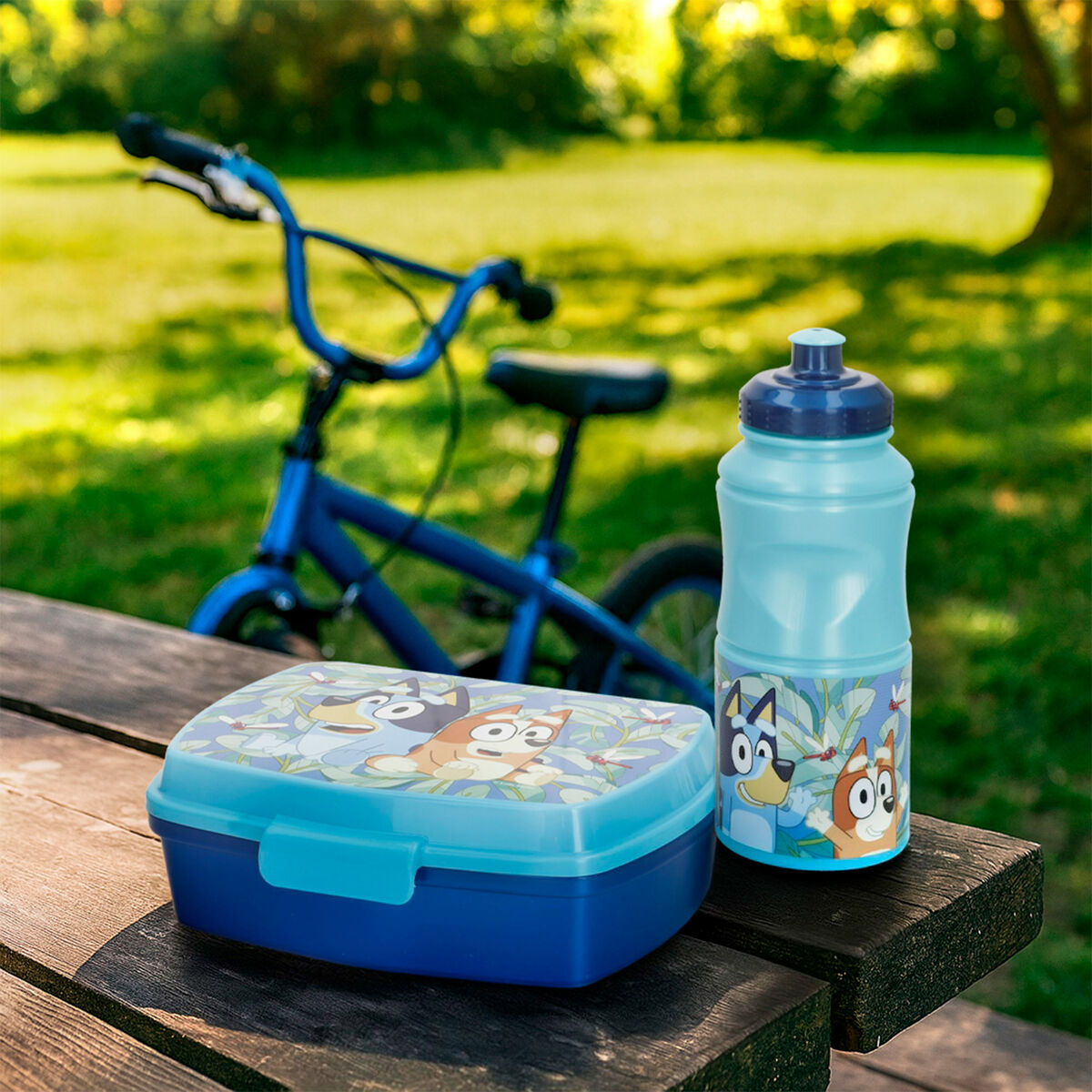 Fiambrera Bluey 380 ml 17 x 5,5 x 13,5 cm Botella (6 Unidades)