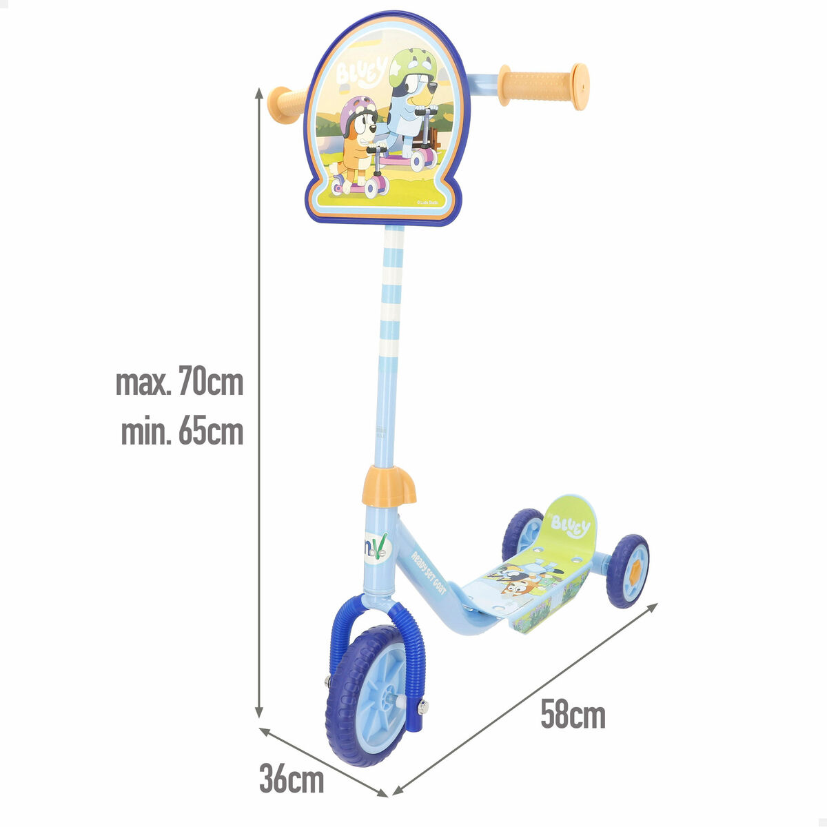 Patinete Scooter Bluey (2 Unidades)