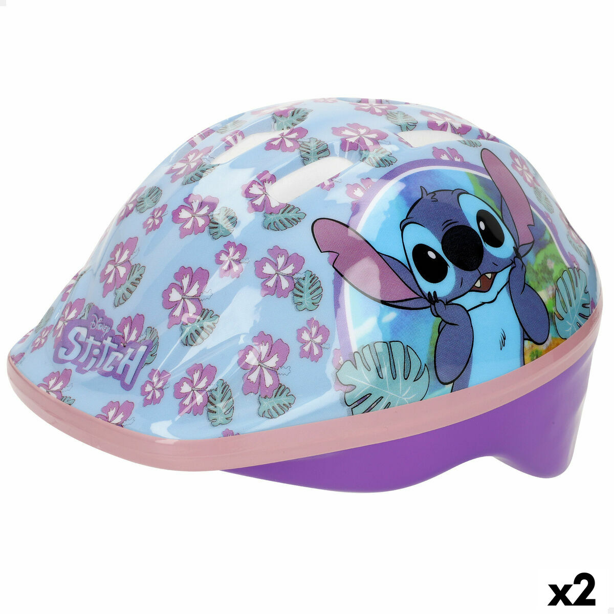 Casco de Ciclismo para Niños Stitch 48-52 cm