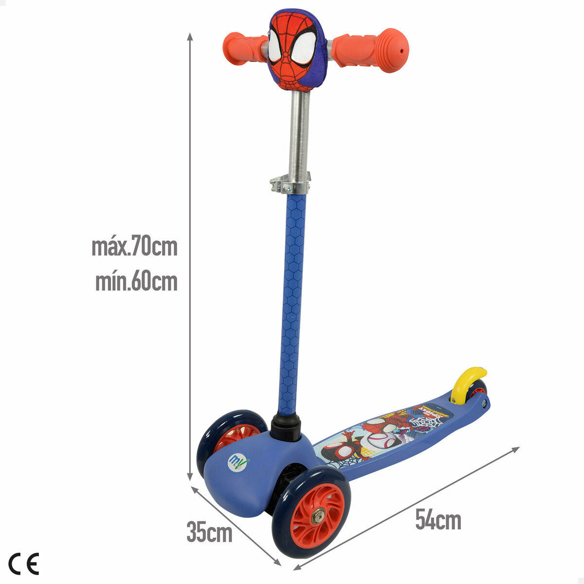 Patinete Scooter Spidey (2 Unidades)