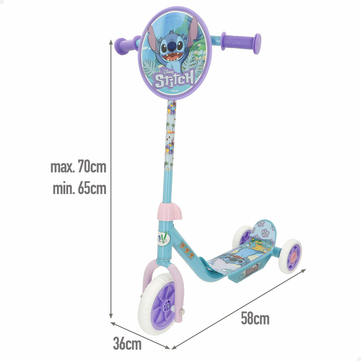 Patinete Scooter Stitch (2 Unidades)